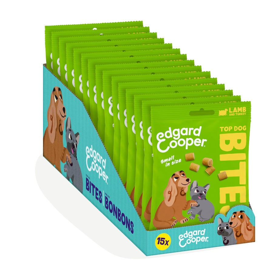 50 g Edgard & Cooper Bocaditos Mini de Cordero y Pavo para perros, , large indicador imagen numero 9